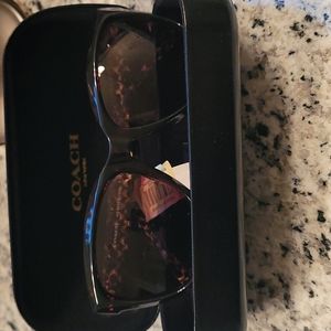 Coach sunglasses tortoise color